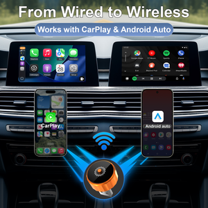 อะแดปเตอร์ GPS อัตโนมัติสำหรับ Android แบบพกพา K551พร้อมดองเกิล USB สำหรับ <span class=keywords><strong>iOS</strong></span> และการสะท้อนรถยนต์ - Product Image 6