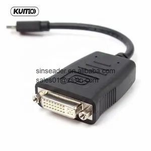 4K 30Hz 4K 60Hz Full HD Actieve MINI Displayport naar DVI Female Adapter Kabel