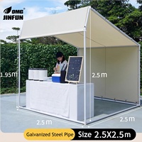 Tentes de pare-soleil spéciales à quatre pattes pour le marché de nuit Publicité commerciale Bazar Stands Salons