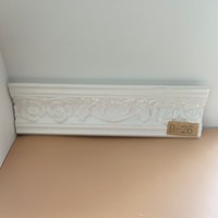 Moulures couronnées à prix compétitif Couronne en mousse EPS blanche/or/argent corniches décoratives pour plafond en polystyrène