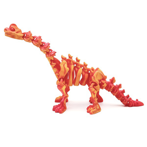 Figura articulada de Brachiosaurus impresa en 3D con cuello largo, juguete flexible STEM para escritorio, regalo, éxito de ventas transfronterizo, edades 7-12 - Product Image 5