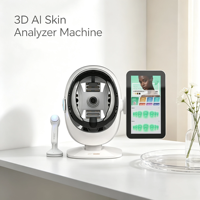 Analyseur de diagnostic cutané IA, appareil d'analyse de la peau du visage, testeur d'hydratation cutanée, machine d'analyse cutanée