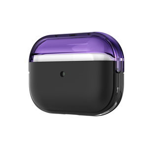 Leyi เคสใส่โทรศัพท์ TPU หลากสีแบบพกพา, อุปกรณ์เสริมเคสป้องกันแบบโปร่งใสป้องกันทุกส่วนของเครื่องสำหรับ <span class=keywords><strong>iPhone</strong></span> <span class=keywords><strong>airpods</strong></span> <span class=keywords><strong>3</strong></span> - Product Image 1