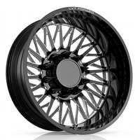 Jantes forgées 6, 8, 10 trous 8x200 8x225 noires tout-terrain pour Chevrolet, Ram, Ford F-350 – Jantes de voiture 22-30 pouces, jantes jumelées