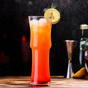 Custom logo Modern Unique Cocktail <strong>Tumbler</strong> Sustainable Creative Cocktail Cups Beverage Juice Cold Drink Cocktail Glasses - Product Image 2