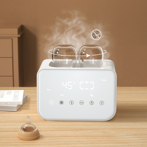 Elektrikli Anne Sütü Isıtıcı Sterilizatör Hızlı Isıtma Hızlı Buz Çözme Otomatik Kapanma Çift Biberon Isıtıcı - Product Image 5