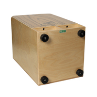 Cajon en noyer noir CD01, boîte à percussion professionnelle, instrument de musique artisanal