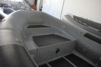 Bateau à rames en aluminium, tailles 3,3m-4,7m, matériau PVC Hypalon, bateau de sport gonflable, bateau de sauvetage, certifié CE, 8 places, en vente