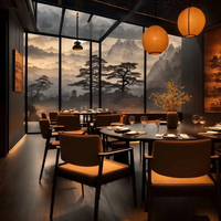 Solutions de design d'intérieur en bois sur mesure de luxe pour les chaînes hôtelières, les hôtels cinq étoiles, les ensembles de restaurants et les projets d'ingénierie