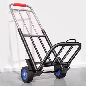 Easy Storage Rolling <b>Crate</b> Garden Cart Portable <b>Fold</b> up Handcart With Strong Load Capacity for Moving Groceries Promotion Gift - Product Image 2