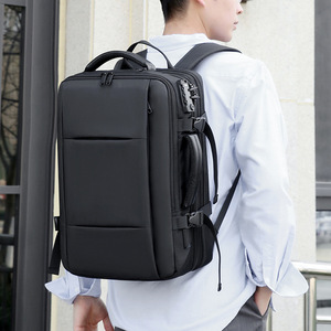 <span class=keywords><strong>Mochila</strong></span> de Viaje Ejecutiva Antirrobo de Gran Capacidad y Estilo Moderno para Mujeres y Hombres, con Compartimento para Portátil - Product Image 3