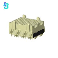 Connecteur femelle 90P à montage traversant par pression 10127116-102LF pour fournisseurs, compatible Airmax VS Backplane