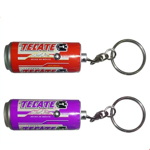 OEM tùy chỉnh <span class=keywords><strong>Logo</strong></span> <span class=keywords><strong>Led</strong></span> Keychain chiếu lon hình dạng khuyến mại Carabiner & <span class=keywords><strong>Keyring</strong></span> từ Trung Quốc nhà máy - Product Image 1