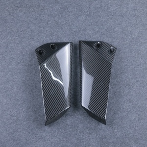 Ailerons supérieurs en carbone sec 3K pour Kawasaki Ninja H2 H2R 2015-2026, pièces universelles à visser - Product Image 2