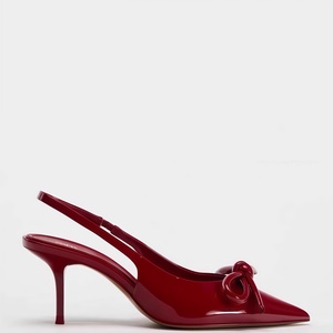 Luxury Designer Style Peep-Toe Pumps <strong>Women</strong> Stiletto Heels Low Vamp Pointed-Toe Strap-and-Buckle Design Spring/Autumn Elegant - Product Image 5