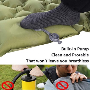 IRONDONKEY Camping Double Inflatable Mat Outdoor <strong>Travel</strong> Tent Beach Moisture Proof Mat Automatic Inflatable Air Mat - Product Image 3