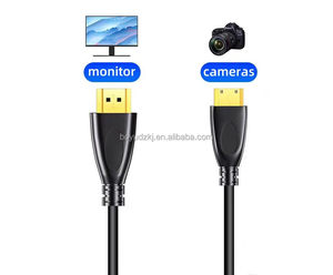 Hoogwaardige 0.5M 1M 1.5M 3M Mini Hdtv Hd-Kabel Mannelijk Naar Mannelijk Hdtv Naar Mini Hdtv Voor Monitor - Product Image 3