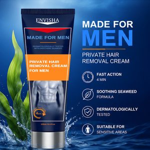 Crema Depilatoria Indolora OEM/ODM para Hombres, Depilación Permanente Rápida para Brazos, Axilas, Pecho, Área Íntima, Zona Privada, Depilación Masculina - Product Image 4