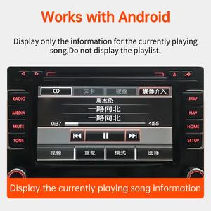 Adaptateur Bluetooth pour voiture GITANK pour VW <span class=keywords><strong>RNS</strong></span> 510, VW 3G pour <span class=keywords><strong>RNS</strong></span> <span class=keywords><strong>315</strong></span>, systèmes VW Premium 8. Interface multimédia Music Symphony Concert. - Product Image 4