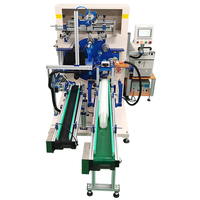 Machine d'impression rotative à 8 stations pour gobelets en PET et PP, entièrement automatique, avec sérigraphie