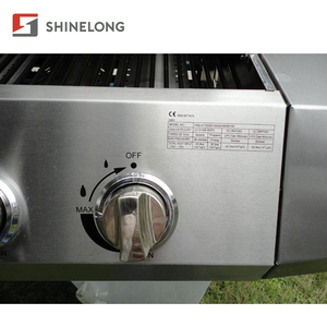 Parrilla de Gas para Exteriores de 4 Quemadores, Barbacoa Automática de Acero Inoxidable para Jardín, Modelo K236-1, en Venta - Product Image 6