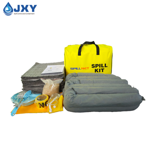 Kits universales de 80L para derrames de materiales corrosivos, fluidos comunes como derrames de refrigerante, etanol, pesticidas, solventes y agua. - Product Image 2