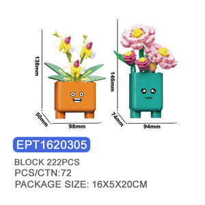 Bloques de Construcción EPT Sunflower Tulip |   Juguetes Educativos Creativos para Niños, Sets de Bloques de Construcción de Modelos Florales DIY - Product Image 5
