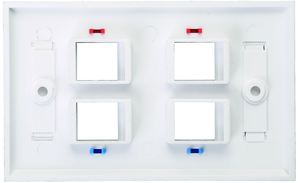 Placa de Pared Modular Rectangular para Tomacorrientes - Product Image 3