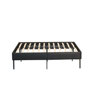Sommier de lit en métal moderne et minimaliste, taille standard, pour hôtel ou maison, base de matelas, cadre de lit pour chambre à coucher - Product Image 2