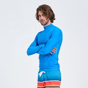 Chemise de protection solaire UPF50+ pour homme, manches longues, légère, séchage rapide, t-shirt de bain avec fonction anti-UV - Product Image 4