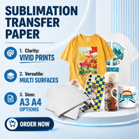Papier de sublimation Kinsedo en gros A4/A3/en rouleau – Papier de sublimation facile à appliquer