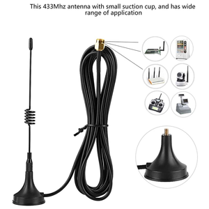 Antena de ventosa omnidireccional de alta ganancia de 433 MHz - Product Image 2