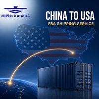 Service de fret maritime FBA de Chine vers les États-Unis, fret maritime de transport principal pour Amazon FBA, logistique tout-en-un DDP porte-à-porte
