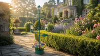 Support solaire antique en fer forgé pour mangeoire à oiseaux, base de jardinière, support multi-accroches, bain d'oiseaux, plateau à graines, résistant à la rouille, pour jardin et cour