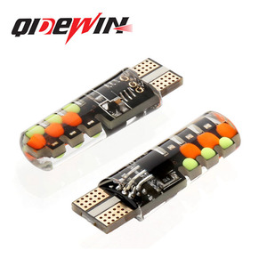 QideWin T10 LED Parking Light 6SMD RGB Seven Color Flashing <b>Car</b> <b>Interior</b> Lighting - Product Image 4