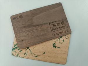 Môi Trường Thân Thiện Với Fsc Bằng Gỗ Rfid Khách Sạn Truy Cập Thẻ Chìa Khóa 125Khz 13.56Mhz Nfc Căn Hộ Bằng Gỗ Thẻ Chip - Product Image 3