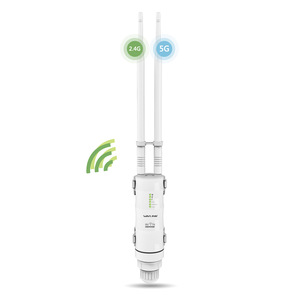 Amplificateur de Signal <span class=keywords><strong>Wifi</strong></span> haute puissance, 50 w, ondulink, AC600, répéteur <span class=keywords><strong>Wifi</strong></span> d'extérieur, étanche, avec antennes, bon marché - Product Image 1