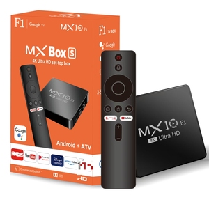 Android TV Box <span class=keywords><strong>Streaming</strong></span> Android 13 ATV Smart Android Tv Box MX10-<span class=keywords><strong>F1</strong></span> - Product Image 1