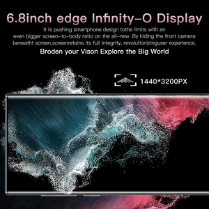 Giá thấp New Dual Sim Thẻ lưu ý 30 điện thoại di động 8GB + 256GB Khả năng mở rộng 6.8 ''đầy đủ Màn hình 4G 5g điện thoại di động - Product Image 3