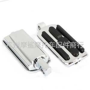 Pedal de Motocicleta Moshark de 5 1/8 X 2 Pulgadas, Negro Electrochapado, para Modificación de Harley - Product Image 2