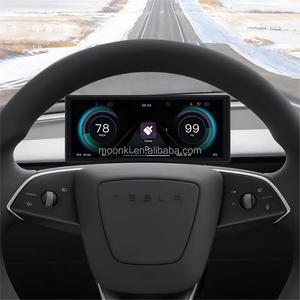 Digital Dashboard Heads up for Model 3 Highland Display Carplay Android Auto 6.86 Inch Auto HUD Power Speed Meter - Product Image 6