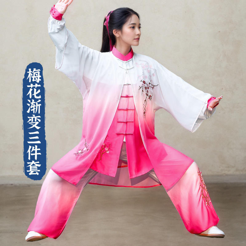 Plum blossom gradual change (with yarn)