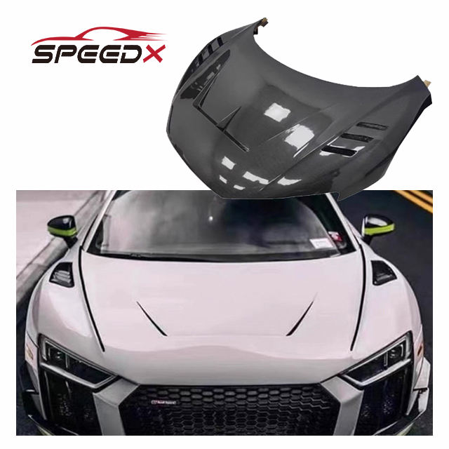 For Audi R8 4S3 Carbon Fiber Hood Body Kit Audi R8 2017 2018 Carbon ...