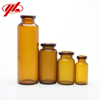 Flacon en verre tubulaire borosilicate transparent ou ambré pour injection pharmaceutique Shandong Youlyy, 2 ml, 3 ml, 5 ml, 10 ml, 20 ml, 30 ml