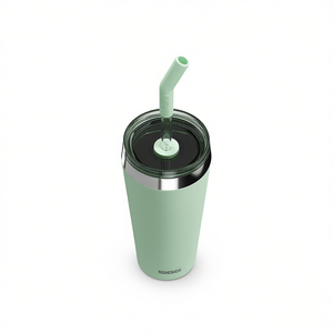 แก้วเก็บความร้อนซิกก์ เฮเลีย 500 มล. พร้อมหลอดและฝาปิดสำหรับเครื่องดื่มเย็น - Product Image 2