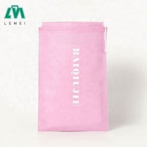 Bolsa Ecológica Reutilizable de PP No Tejido con Cordón, Impresión de Logotipo Personalizado, Corte Ultrasónico, Diseño de Letras con Asa Larga Promocional - Product Image 5