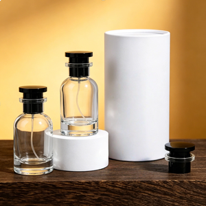 High Quality <b>30ml</b> Portable Glass <b>Perfume</b> Dispenser <b>Bottle</b> with Pump Sprayer and Cylinder Cap - Product Image 5