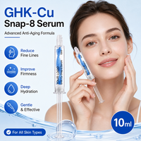 Crème en Capsules GHK-cu pour le Visage - Correcteurs de Pigmentation, Élimination des Cernes, Blanchiment, Raffermissement, Hydratation, Baume Facial au Peptide de Cuivre