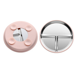 Platos de Silicona con Succión para Bebés, de Acero Inoxidable, Plato Dividido para <span class=keywords><strong>la</strong></span> Alimentación del Bebé, Accesorios para <span class=keywords><strong>la</strong></span> Alimentación del Bebé - Product Image 3