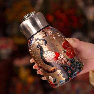 1x Portable 300ml Insulated Stainless Steel Travel Mug Keep <b>Drinks</b> Hot or Cold for Hours Perfect for Camping Travel Water <b>Bottle</b> - Product Image 4